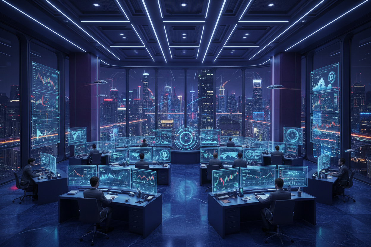 modern trading midnight city